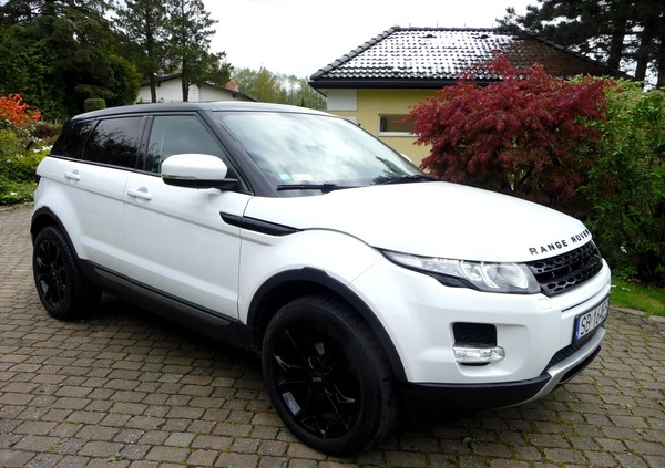 Land Rover Range Rover Evoque cena 59900 przebieg: 273000, rok produkcji 2012 z Ząbkowice Śląskie małe 631